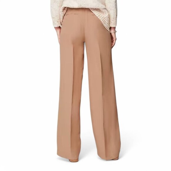 J.Jill Womens Large Wide-Leg Trousers Linen Blend Pants Pockets - Picture 2 of 16